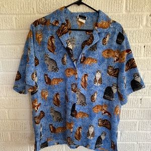 Vintage BonWorth cat shirt